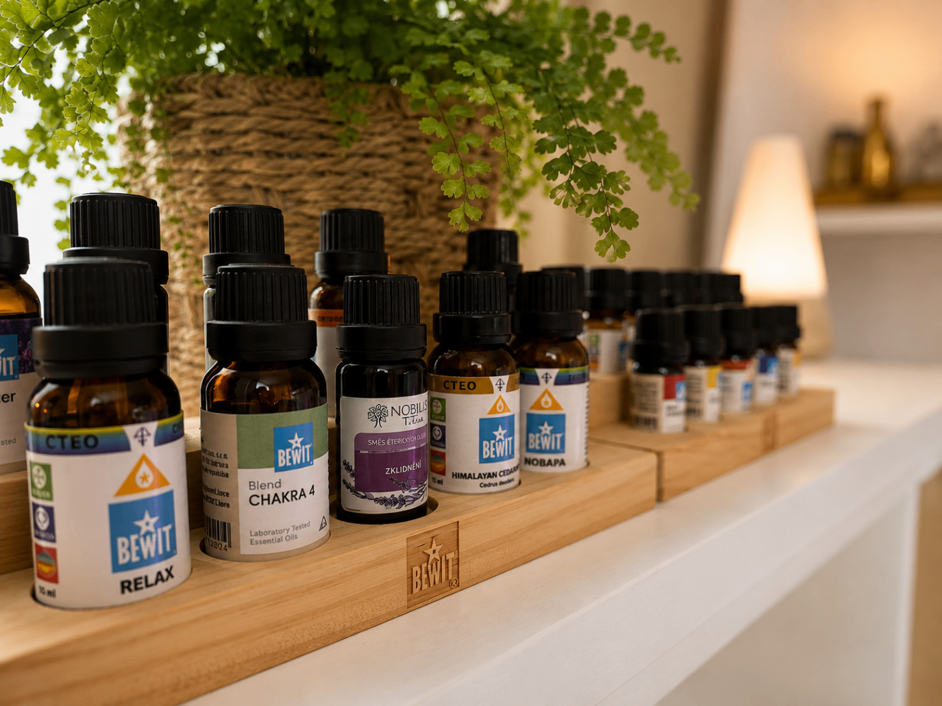 Aromaterapeutické oleje v masážním studiu